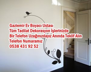 İzmir Boya Badana Ustası Bul – Boyacı Ustaları İzmir