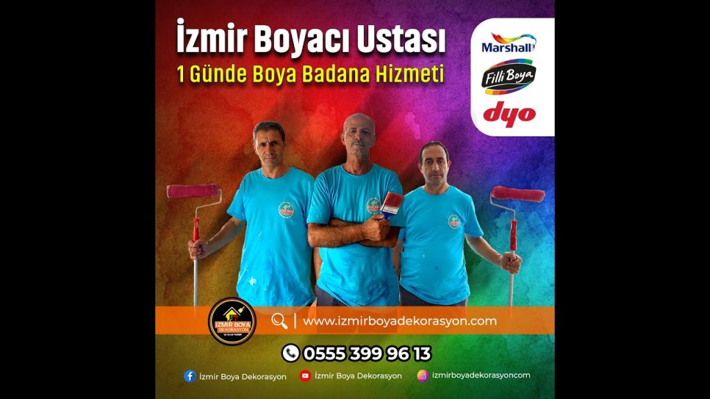 İzmir Boya Badana Ustası Bul – Boyacı Ustaları İzmir